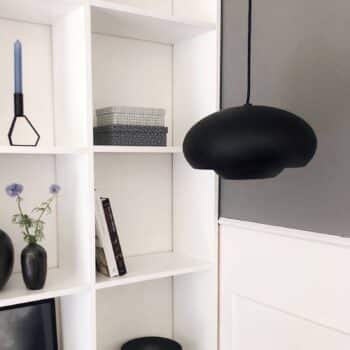 FRANDSEN Champ, závesná lampa Ø 38 cm čierna matná - Image 2