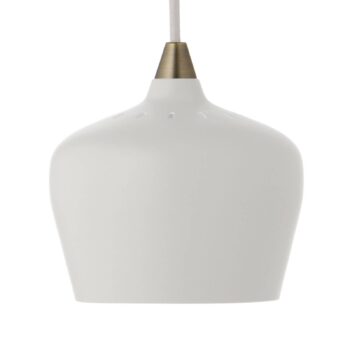 FRANDSEN Cohen závesná lampa Ø 16 cm biela matná