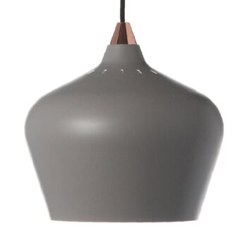 FRANDSEN Cohen závesná lampa Ø 25 cm sivá matná - Image 2