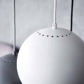 FRANDSEN Ball závesná lampa, Ø 25 cm, biela matná - Image 2
