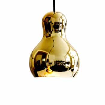 FRITZ HANSEN Calabash P2 závesná lampa, zlatá - Image 2