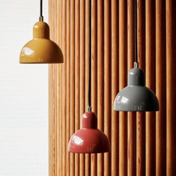 FRITZ HANSEN Kaiser Idell 6722-P lesk oker svetlá - Image 2