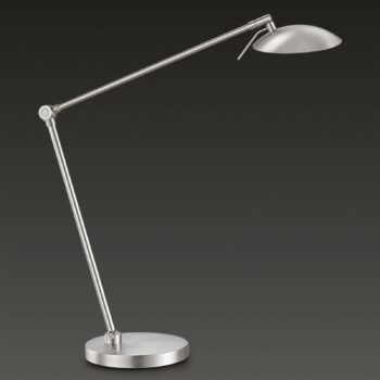Stmievateľná stolná LED lampa Beatrice matný nikel - Image 4