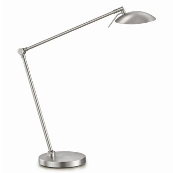 Stmievateľná stolná LED lampa Beatrice matný nikel - Image 3
