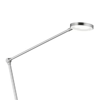 Stojaca LED lampa Thea-S ovládanie gestom nikel - Image 2