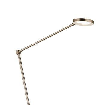 Stojaca LED lampa Thea-S ovládanie gestom bronz - Image 2