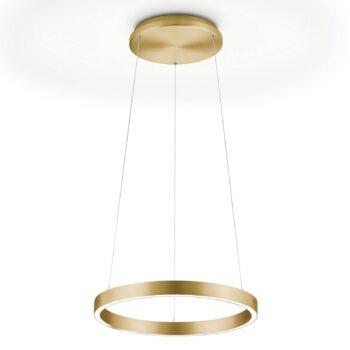 Závesné LED svietidlo Svea-40, snímač gesta, zlato - Image 2
