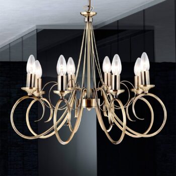 Atmosférická závesná lampa TRUNCATUS 8-plameňová - Image 2