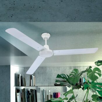 Stropný ventilátor Ferro s vypínačom, biely - Image 2