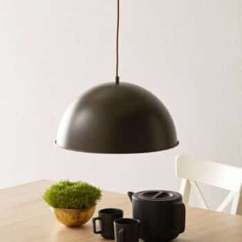 Kovová závesná lampa Xirena I hrdzavej farby - Image 4