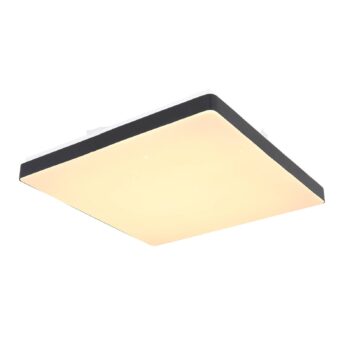 Stropné LED svietidlo Raina štvorcový tvar, čierna - Image 2