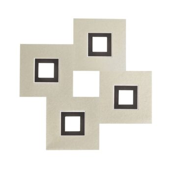 GROSSMANN Karree 4-pl. 50x50 cm perleťová, čierna