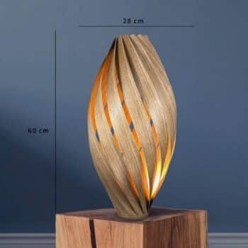 Gofurnit Ardere stolná lampa, dub, výška 60 cm - Image 2