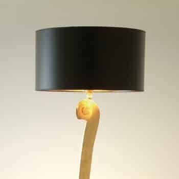 Stojaca lampa Lorgolioso v zlatej-čierna - Image 2
