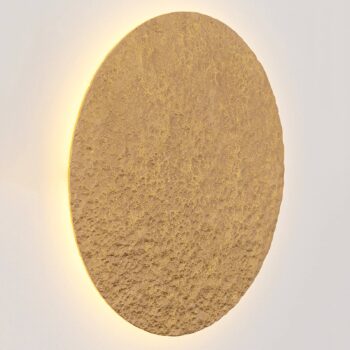 Nástenné LED svietidlo Meteor, Ø 55 cm, zlato - Image 2