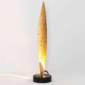 Stolová lampa Penna zlatá výška 38 cm - Image 2