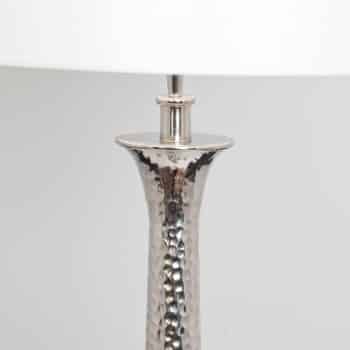 Stojaca lampa Maestro, biela/strieborná - Image 2