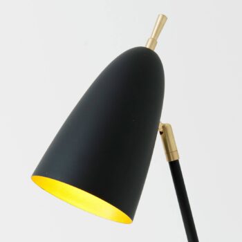 Stolná lampa Obelisco, sklápacie tienidlo čierna - Image 2