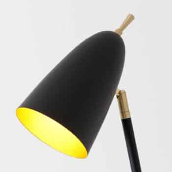 Stojaca lampa Obelisco, sklápacie tienidlo čierna - Image 2