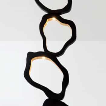 Stojaca LED lampa Infernale, päť-plameňová - Image 2