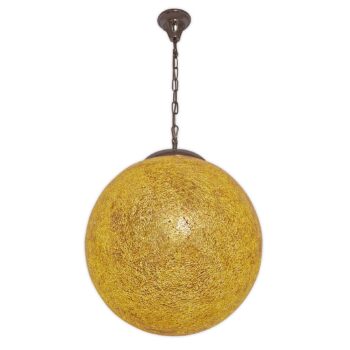 Závesná lampa Narziso, jantár - Image 2