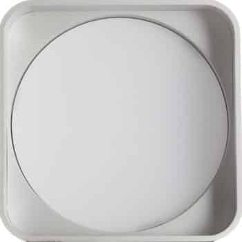 Helestra Dora stropné LED hranaté matné strieborné - Image 2
