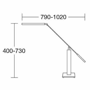 HerzBlut Otto O stolná LED lampa olejovaný dub - Image 2