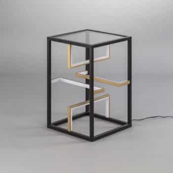 Stolná LED lampa Square 40 x 40 cm 60cm vysoká - Image 2