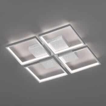 Stropné LED Pix, hliník, 4-plameňové, 54x54 cm - Image 2