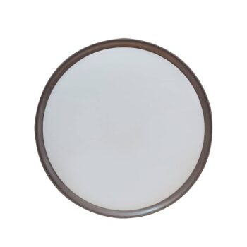 Stropné LED svietidlo Jaso BS, Ø 39 cm, hnedé - Image 2