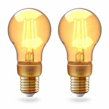 Innr LED E27 4,2W Smart Filament teplá zlatá 2ks