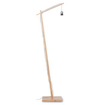GOOD & MOJO Bali stojaca lampa rám prírodná Ø60 cm - Image 2