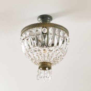Krištáľové stropné svietidlo CUPOLA 30 cm - Image 4