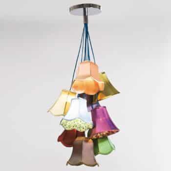 KARE Saloon Flower – farebná závesná lampa - Image 2