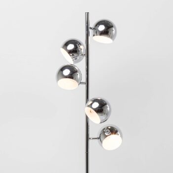 KARE Calotta – stojaca lampa lesklý chróm - Image 2