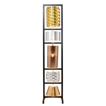 KARE Parecchi Glamour päť-plameňová stojaca lampa