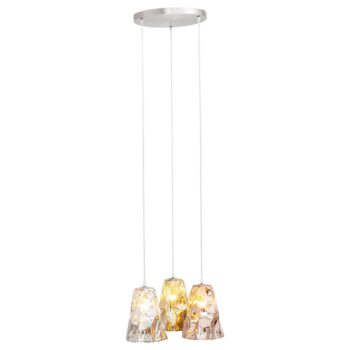 KARE Crumble Tricolore závesná lampa, Ø 57 cm