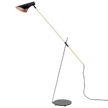 KARE Axe stojaca lampa čierna s detailom
