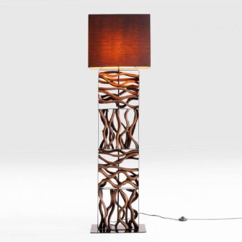 KARE Nature Wave stojaca lampa, drevo - Image 2