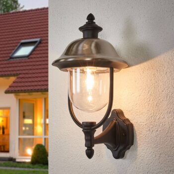 Vonkajšie svietidlo Parma strieška z ocele stojace - Image 2