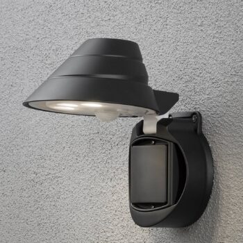 Vonkajšie LED Prato napájané batériou 16 cm široké - Image 2