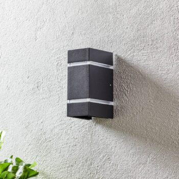 Vonkajšie svietidlo Cremona efektné pásiky 19,5 cm - Image 2