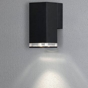 Vonkajšie svietidlo Pollux downlight 16,5cm čierna - Image 2