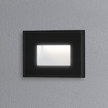 Vonkajšie nástenné LED Chieri, 12 x 8 cm, čierne - Image 2
