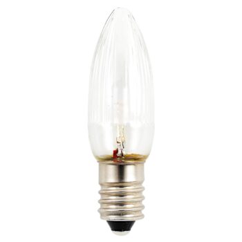 E10 24V 0,3W náhradná LED žiarovka súprava 3 kusov