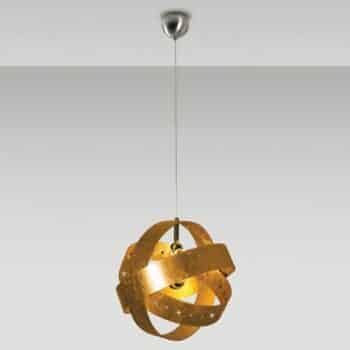 Knikerboker Ecliptika pozlátená závesná lampa 40cm - Image 4