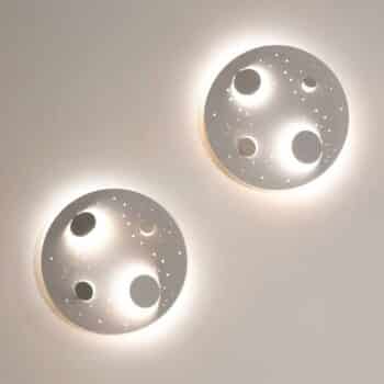 Knikerboker Buchi nástenné LED svetlo Ø 40cm biele - Image 4