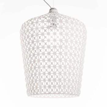 Kartell Kabuki – dizajnérska závesná lampa, biela