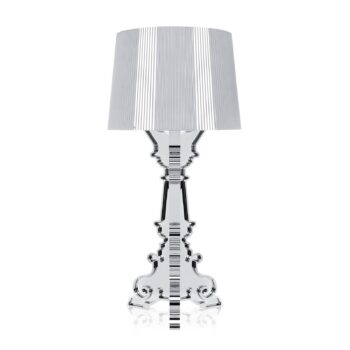 Kartell Bourgie stolná LED lampa, strieborná