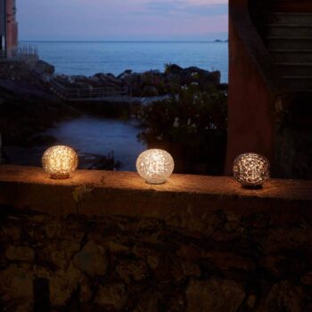 Kartell Mini Planet stolná LED lampa, žltá